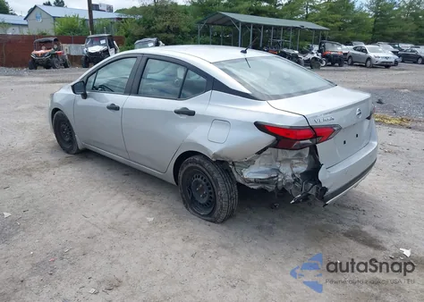 2021 Nissan Versa S Xtronic Cvt z USA, uszkodzony, nr VIN 3N1CN8DV4ML809483
